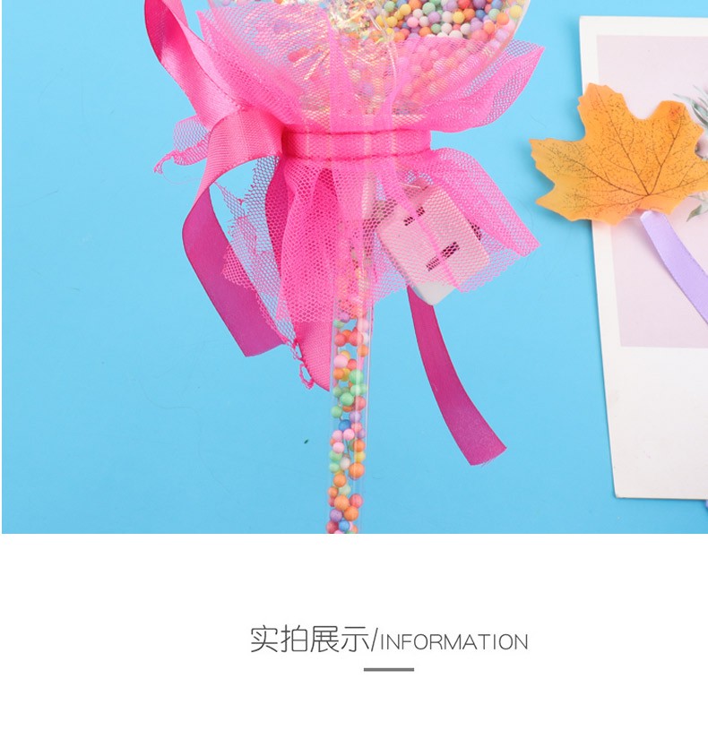 发光魔法星空球闪光仙女棒手持七彩闪光棒地摊LED玩具闪光棒星空魔法棒荧光棒详情8