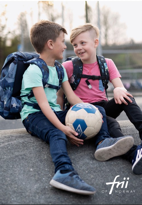 Norwegian Frii 12850720051797462, cute for boys and girls of primary school, reducing burden, 1-3-5 grade backrest children's imported backrest children's schoolbag detail image 16