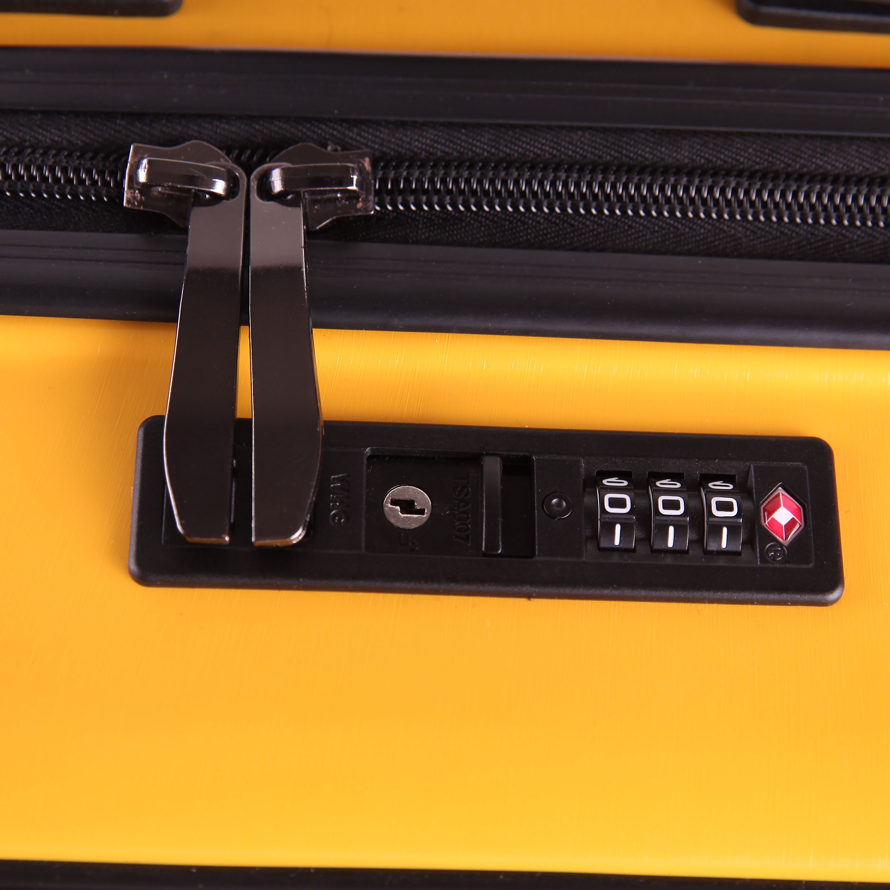日本高品质前开口登机拉杆箱飞机轮学生行李箱带USB插口详情5