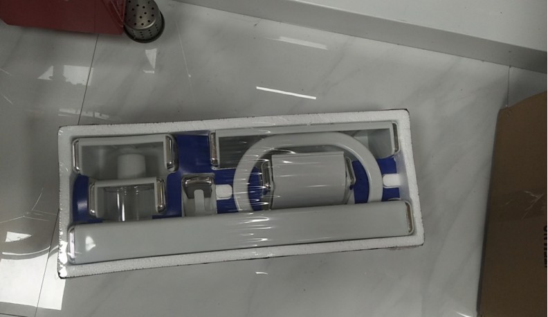 7-piece bathroom kit, simple ABS plastic hotel and homestay bathroom storage supplies, 6-piece bathroom toiletries detail image 2