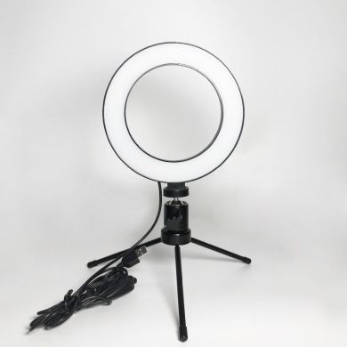 6-inch led three-color ring fill light 16cm photography light live Tiktok light beauty light set