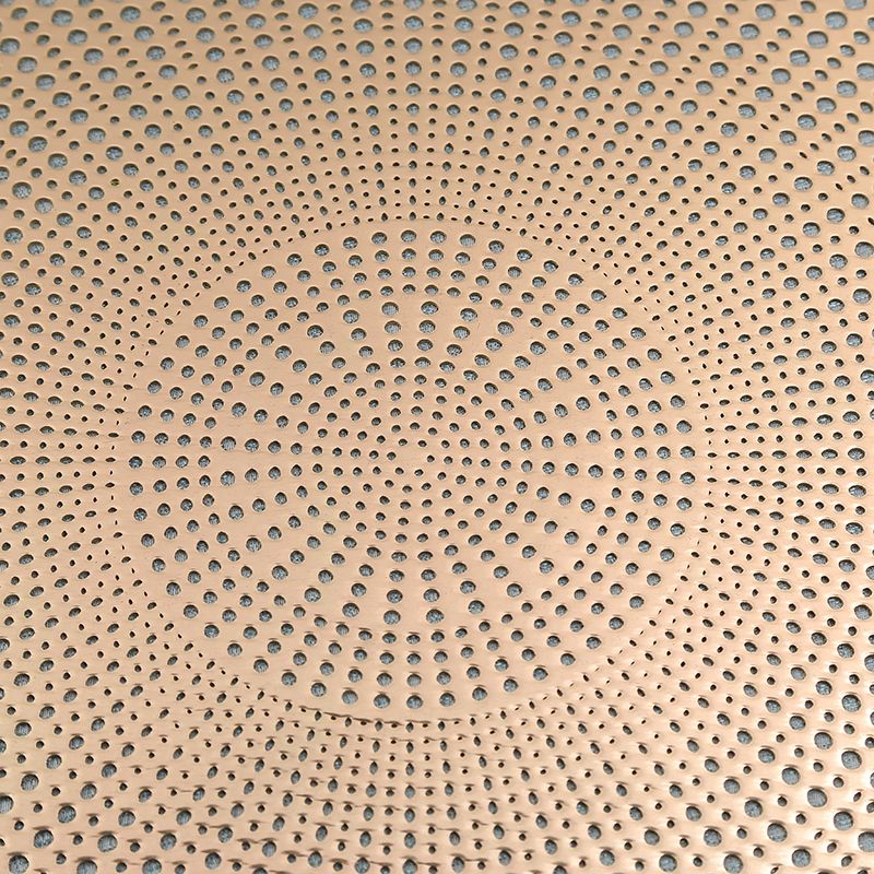 Firework patterned circular hollowed-out placemats, heat insulation and anti-slip, oil-proof plate MATS, coasters, coffee cup MATS and bowl MATS for family hotels Item Picture