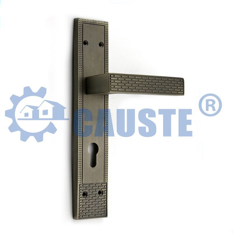 Aluminum alloy door lock set, cylindrical set, antique style