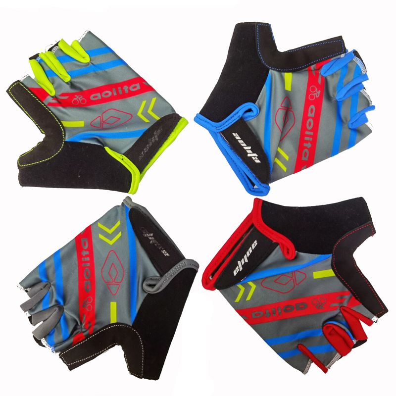 210421 Cycling half-finger gloves Sports half-finger gloves half-finger exercise gloves Cycling gloves Breathable shock absorption