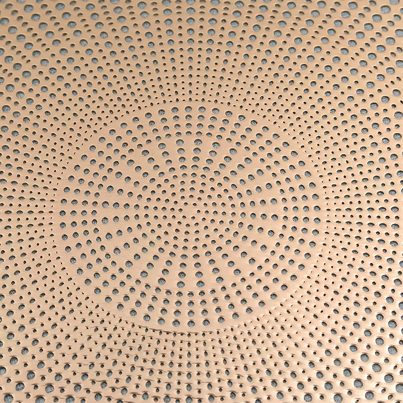 Firework patterned circular hollowed-out placemats, heat insulation and anti-slip, oil-proof plate MATS, coasters, coffee cup MATS and bowl MATS for family hotels detail image 7