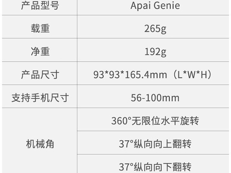 爱随拍360智能跟拍云台 物体跟踪摄像AI人脸识别网红抖音直播云台详情图9