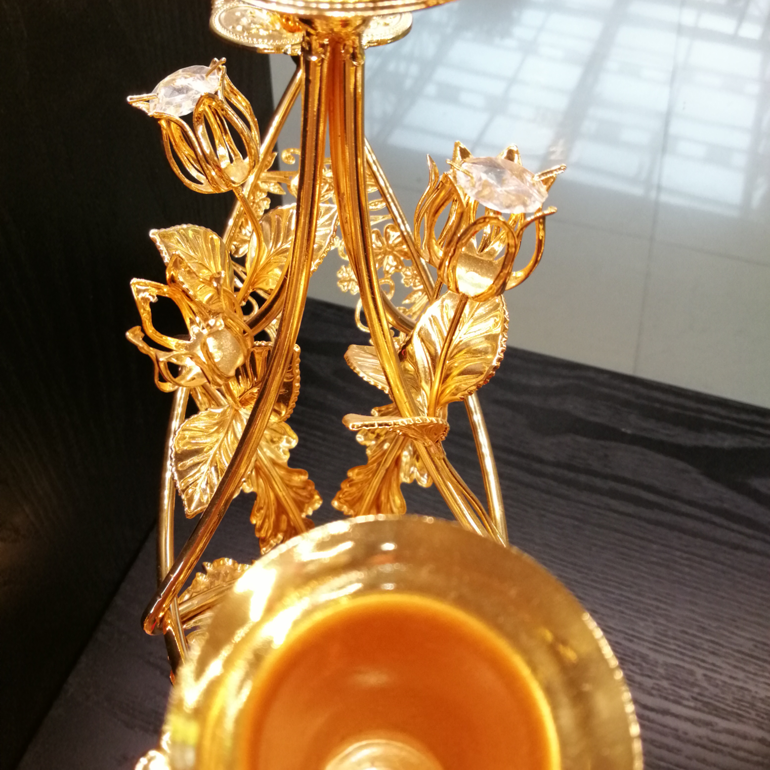 水晶烛台3支款式一