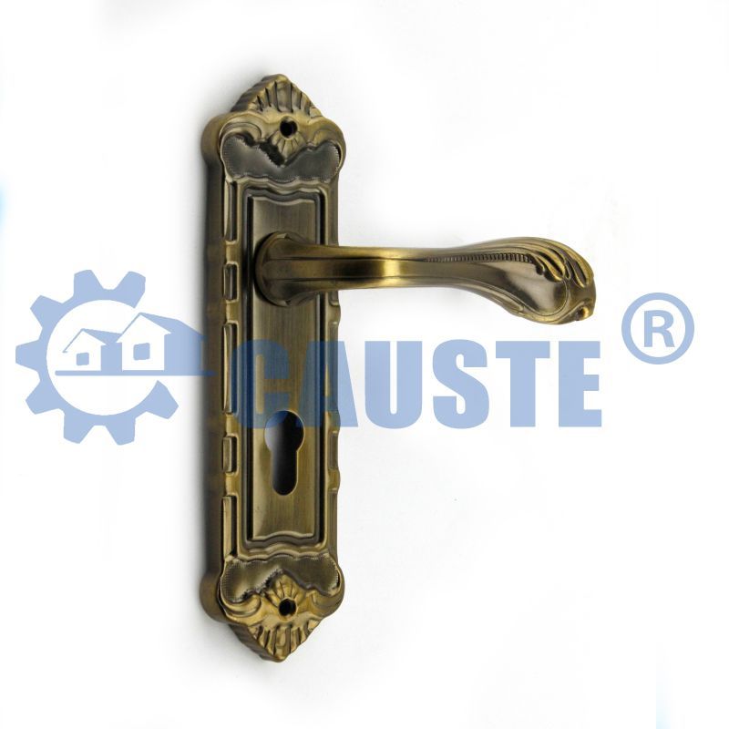 Bearing machine iron plate, aluminum handle door lock, brass mortise door lock