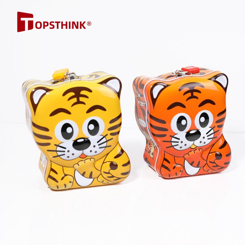 cartoon animal piggy bank main picture-cute tiger shape shows unique charm