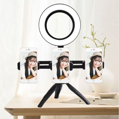 2020 Mobile phone live desktop stand Fill light Live tool ringlight ringlight stand