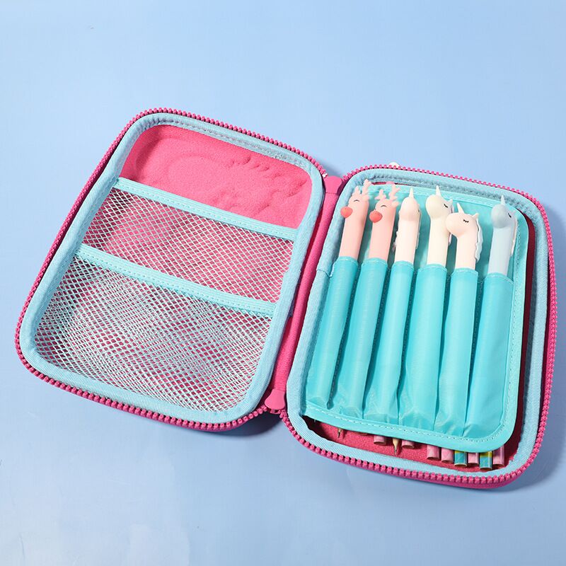 smiggle cartoon fruit EVA large-capacity pen case, student waterproof stationery, children's zipper pen case, pencil case Specification image