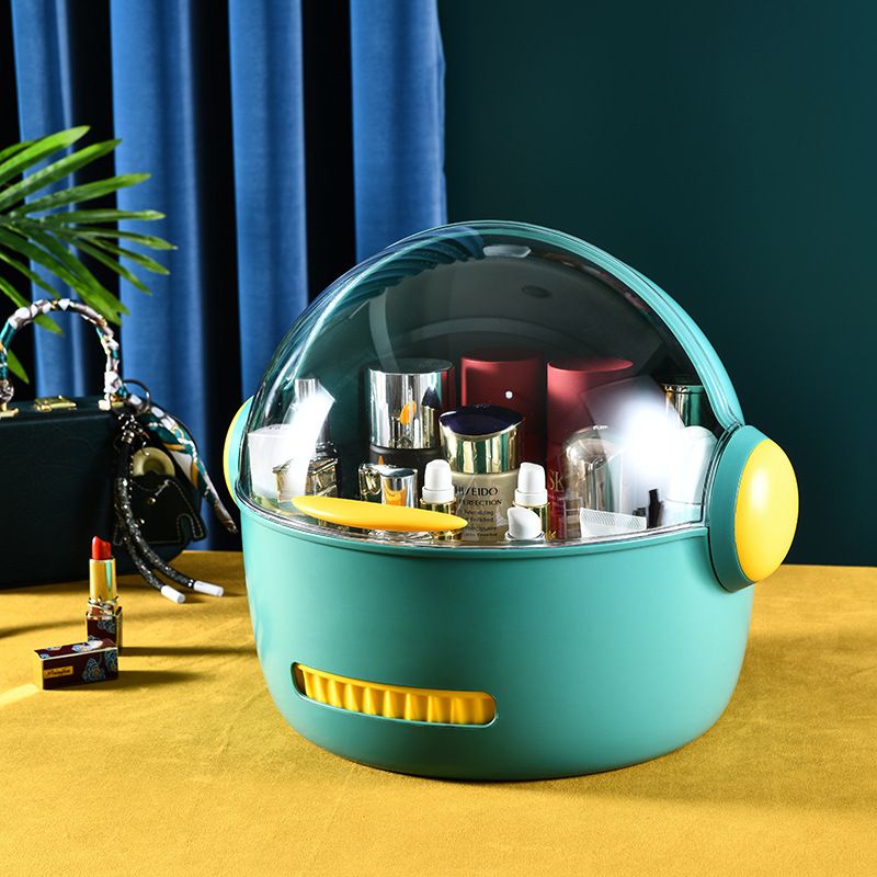 One-piece consignment wholesale rotating storage rack, cosmetics multi-functional anti-slip rotating storage tray, magic tool, table top storage rack Item Picture