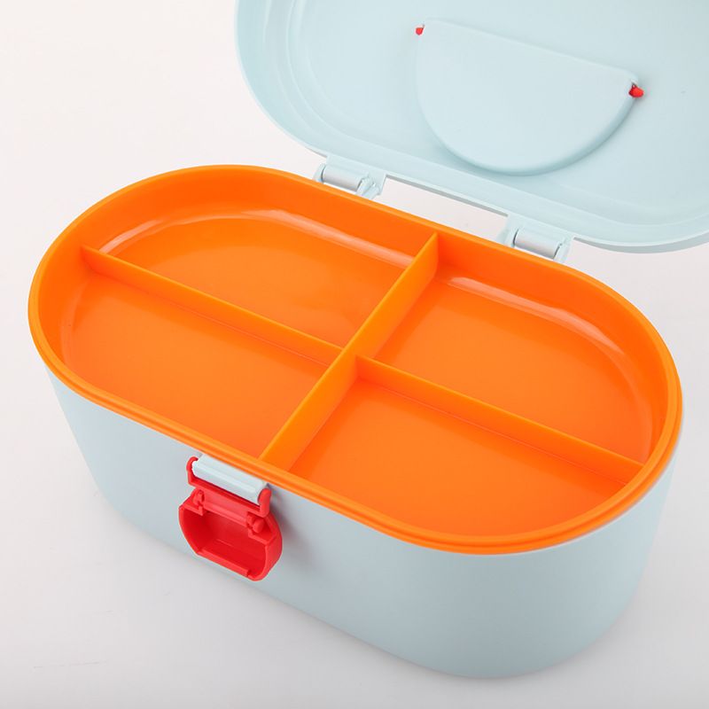 Desktop dust-proof skin care product rack, portable cosmetic box, medicine box and cosmetic box for dual use Application Scenario