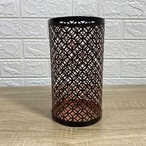 Nordic new cross-border dedicated to iron hollow-out candle three sets of handicrafts decoration living room bedroom