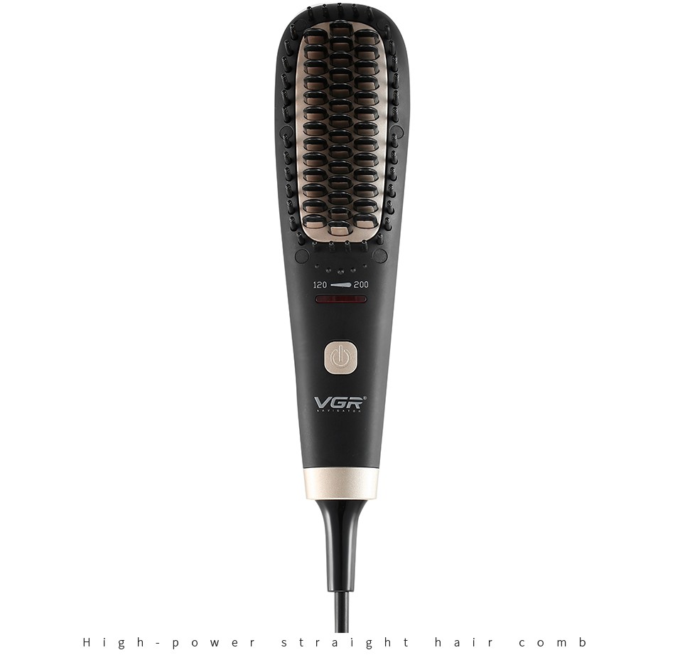 V-568 High-power straightening comb, multi-speed temperature-controlled straightening and curling tool, constant temperature and low noise curling tool for cross-border use detail image 14