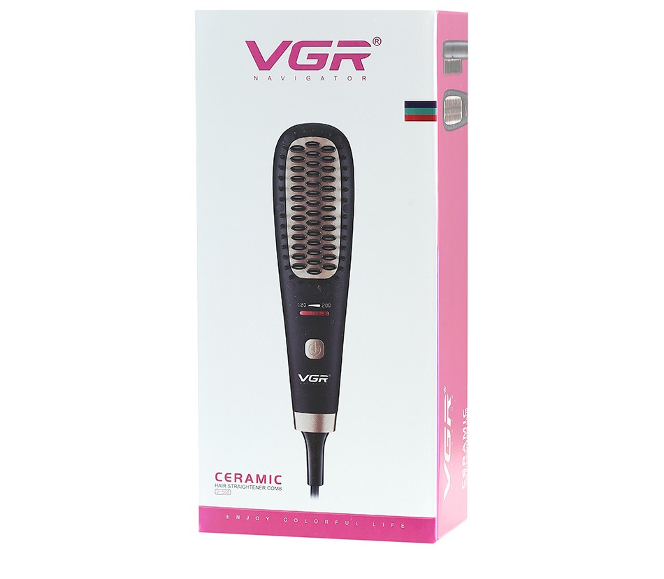 V-568 High-power straightening comb, multi-speed temperature-controlled straightening and curling tool, constant temperature and low noise curling tool for cross-border use detail image 15