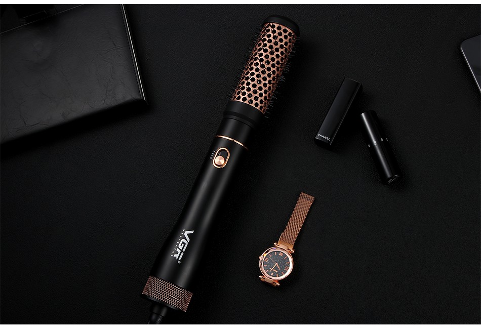 V-559 Air-blowing comb, hot air Comb, Electric heating Comb, student electric curling stick, Travel Straightening comb pic 10
