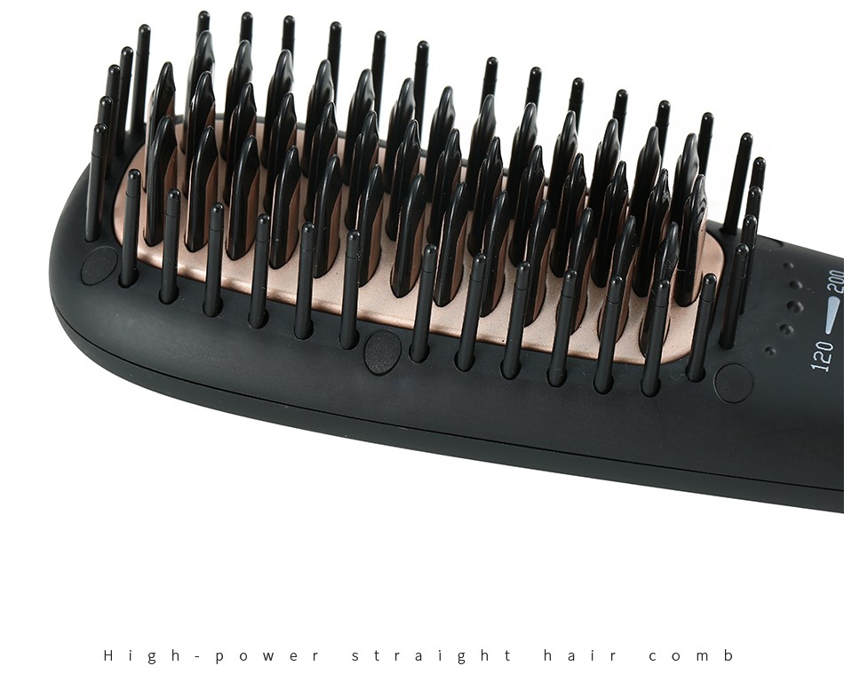 V-568 High-power straightening comb, multi-speed temperature-controlled straightening and curling tool, constant temperature and low noise curling tool for cross-border use detail image 17