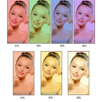 新款主播美颜多彩RGB补光灯摄影灯炫彩色七彩环型直播灯全彩细节图