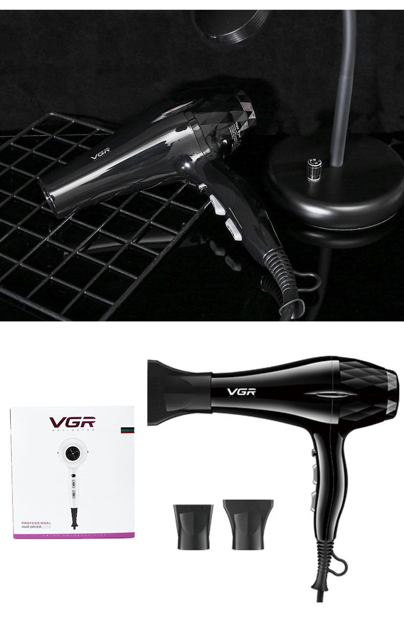 V-413 Cross-border e-commerce hair dryer, foreign trade negative ion hair dryer, household high-power electric hair dryer, salon pic 11