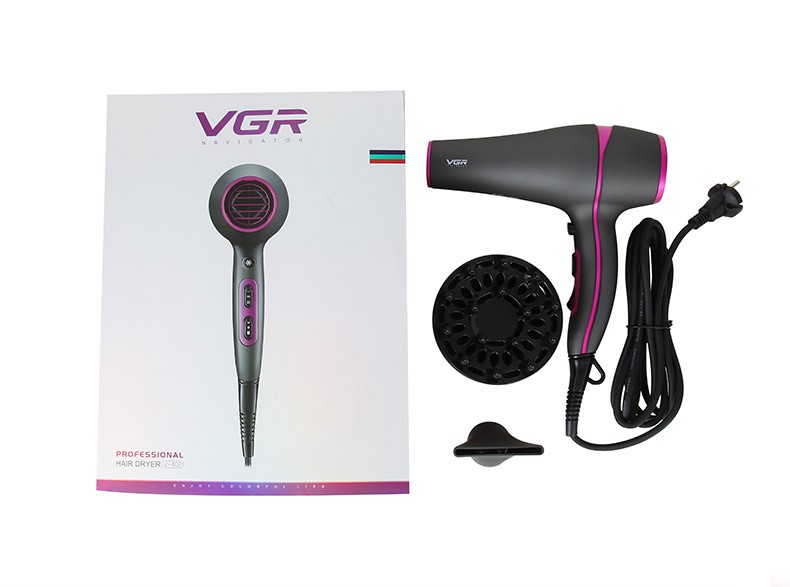 V-402 Foreign trade hair dryer, high-power quick-drying hair salon hair dryer with air nozzle, cross-border e-commerce pic 6