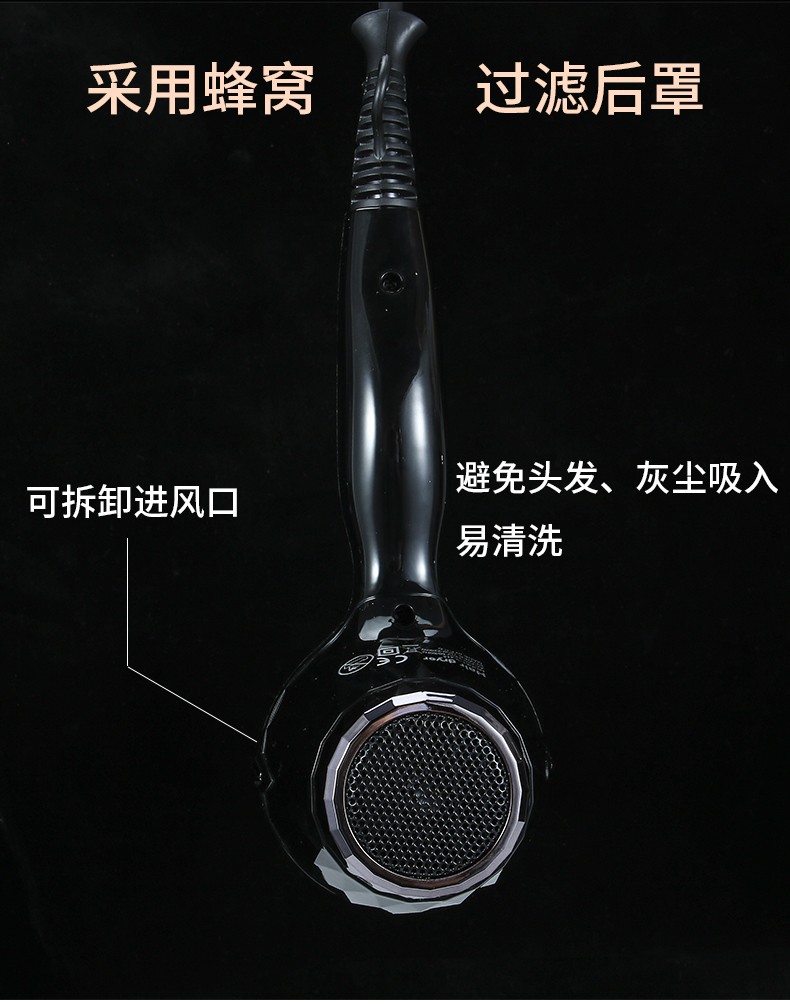 V-413 Cross-border e-commerce hair dryer, foreign trade negative ion hair dryer, household high-power electric hair dryer, salon pic 8