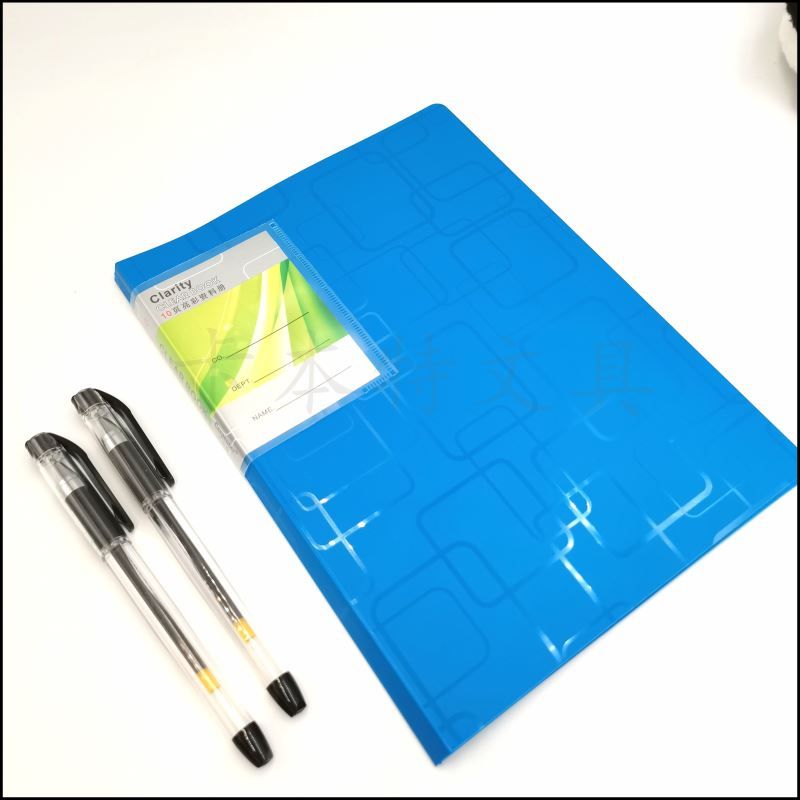 A5 circular pattern 10-page information booklet, office ticket storage booklet, factory direct sales, document classification booklet, insert booklet