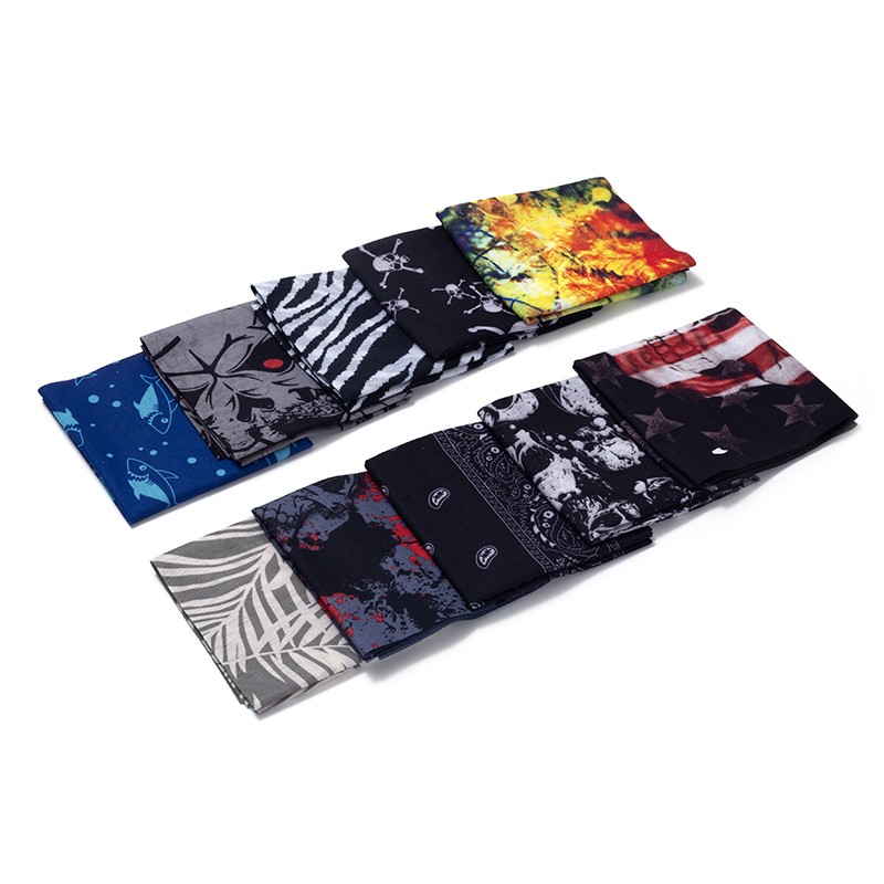 爆款百变印花多用头巾 脖套头巾详情图18