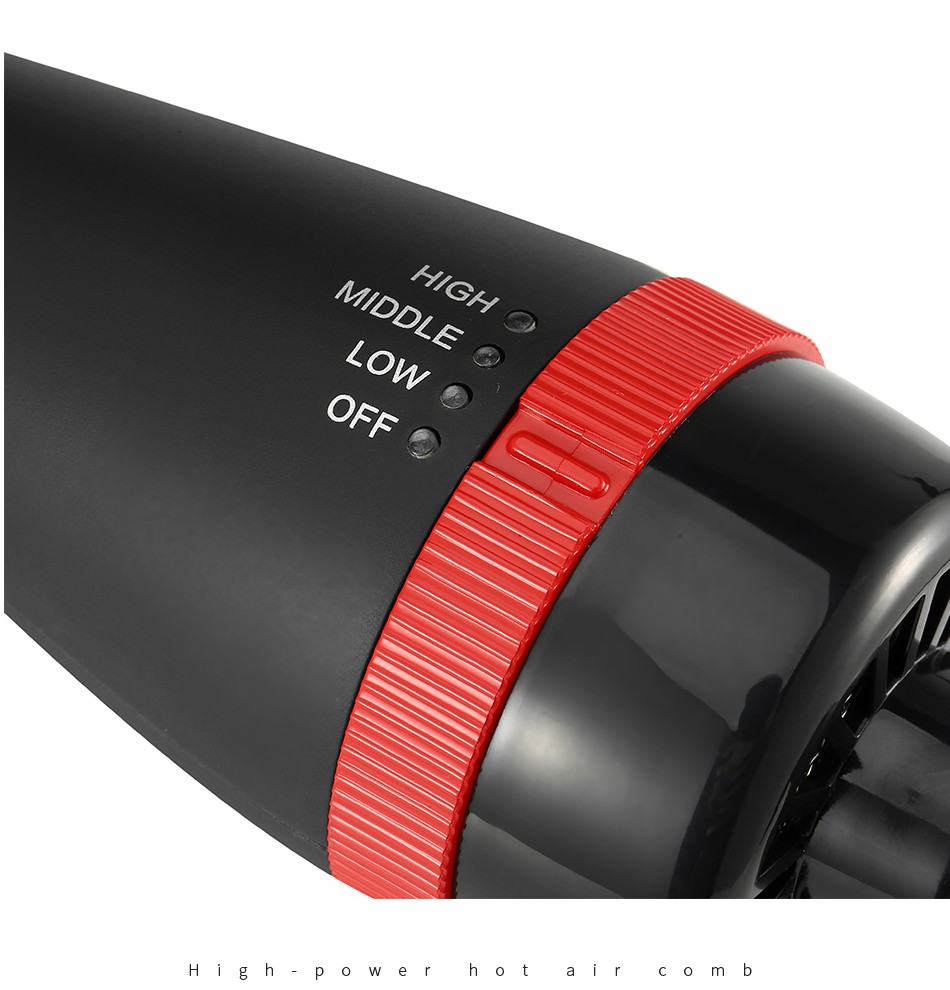 V-416 Household curling iron, powerful wind force, negative ion hair care, hot air comb, salon curling comb pic 17
