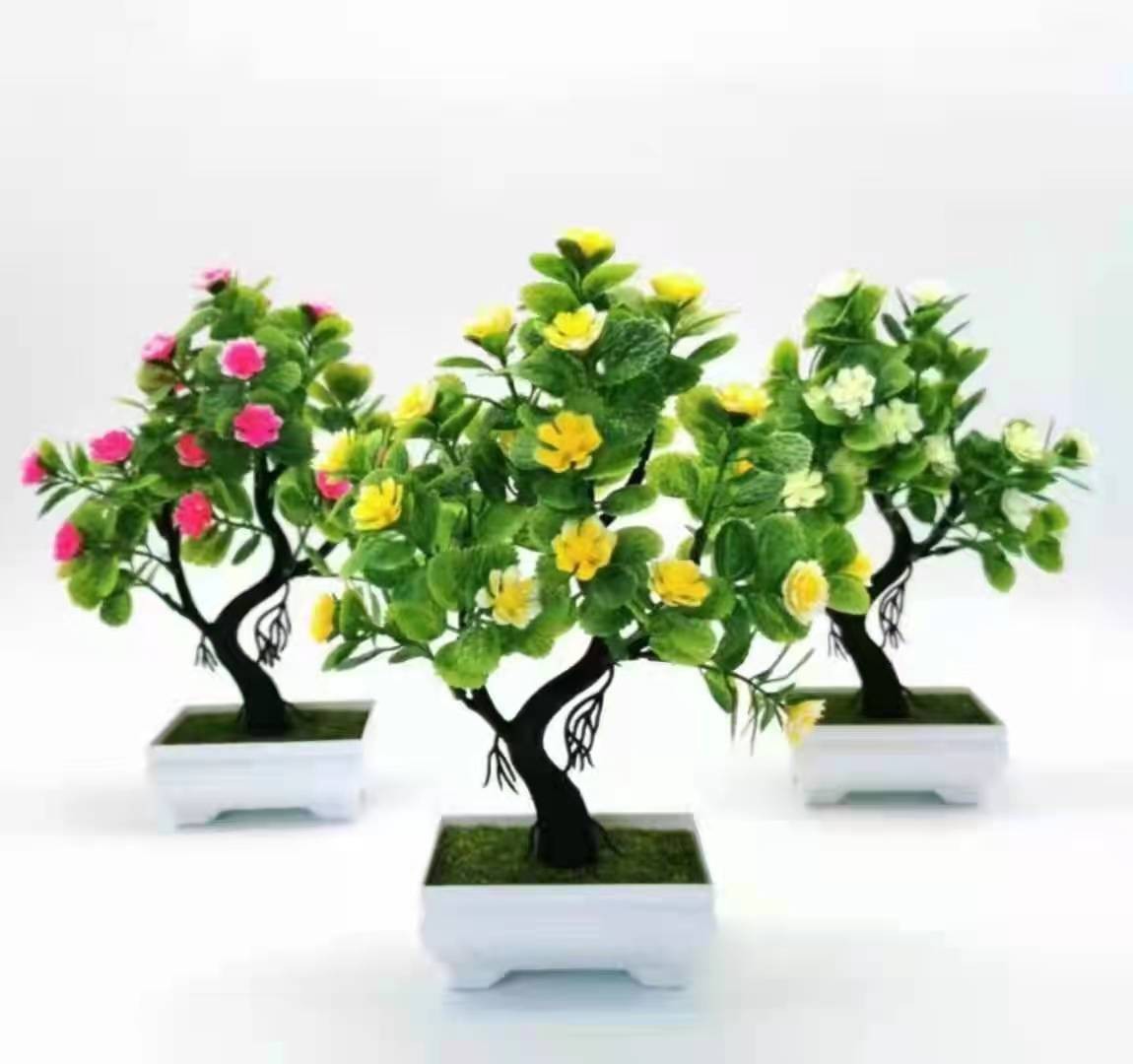 仿真植物花艺小盆栽 室内家居摆件客厅办公桌面装饰假花草植物详情图6