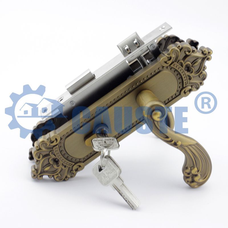 High-quality zinc alloy door lock, suitable for entering residences, commercial buildings and hotels