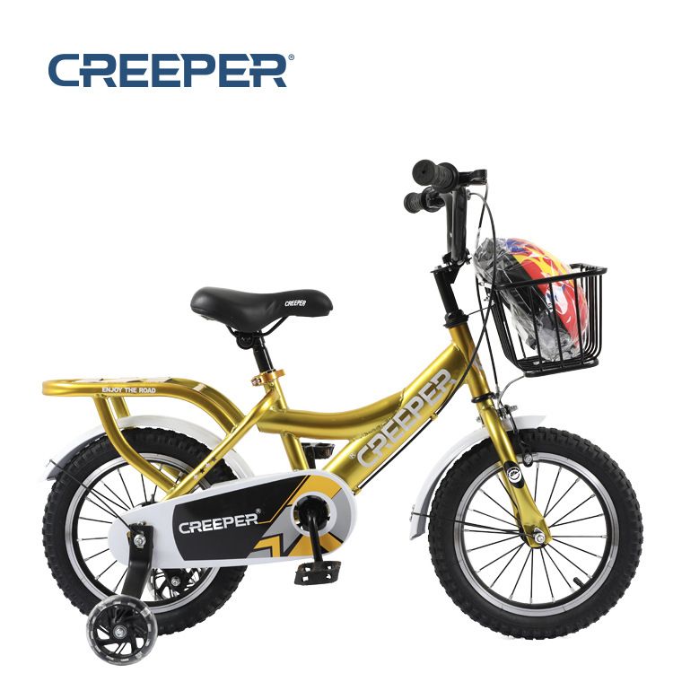 CREEPER children's bike Baby bike 12-14-16 Pan CREEPER with a back seat