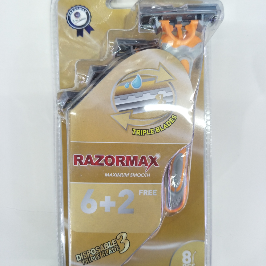 8399-黄8pc三层剃须刀