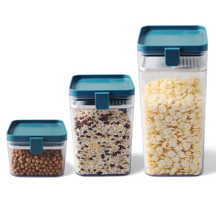五谷杂粮透明食品密封罐厨详情图1