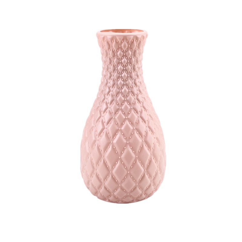 菠萝形塑料花瓶 创意干花花瓶家居花瓶 塑料PE耐摔花瓶详情图5