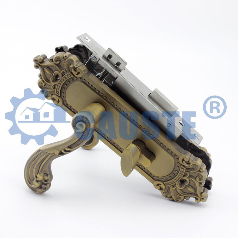 High-quality zinc alloy door lock, suitable for entering residences, commercial buildings and hotels details Picture