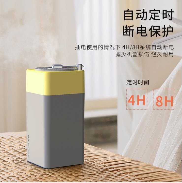 迷你usb静音炫彩加湿器大容量车载空气净化加湿器详情图4