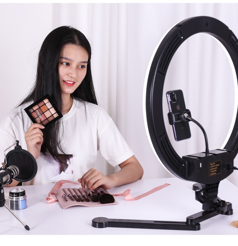 现货！18寸补光灯桌面专用支架工字型支架详情图4