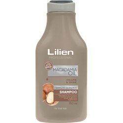 捷克进口Lilien莉莉恩橄榄油洗发水350ml白底实物图