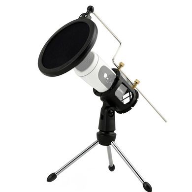 Mobile phone K singing bar microphone dedicated triangle stand desktop blowout cover tripod stand