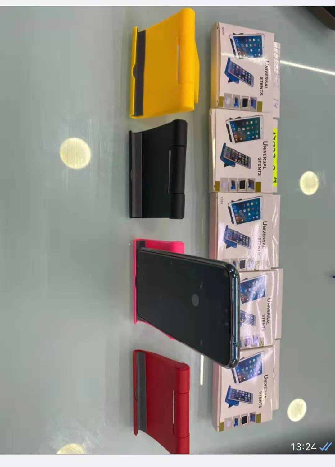 手机支架桌面手机支架平板通用支架折叠旋转支架详情图4