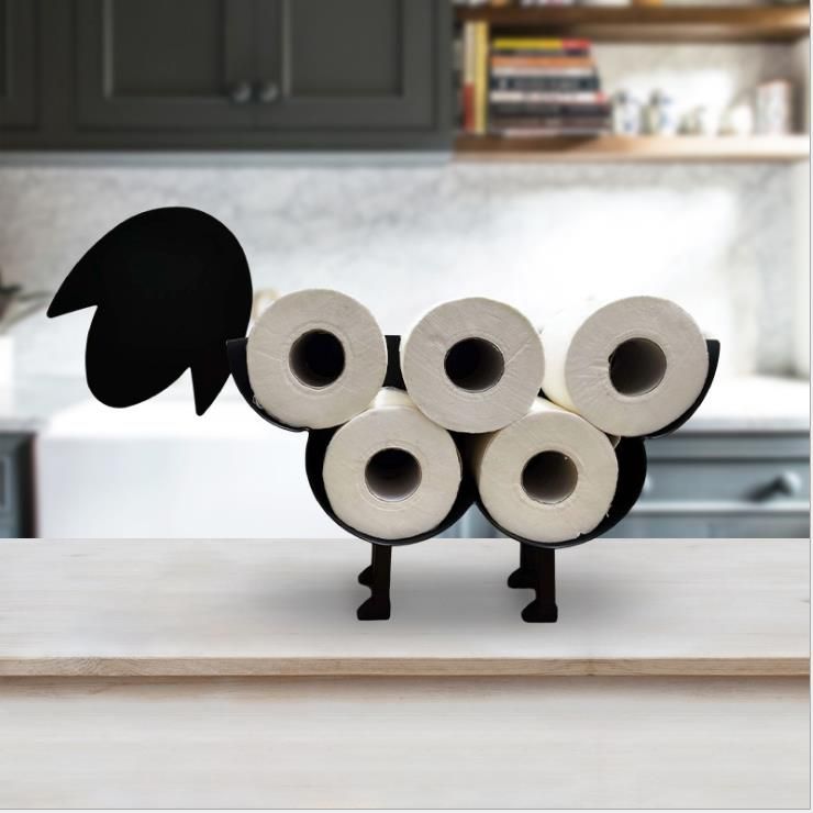 Nordic ironwork metal creative tissue holder