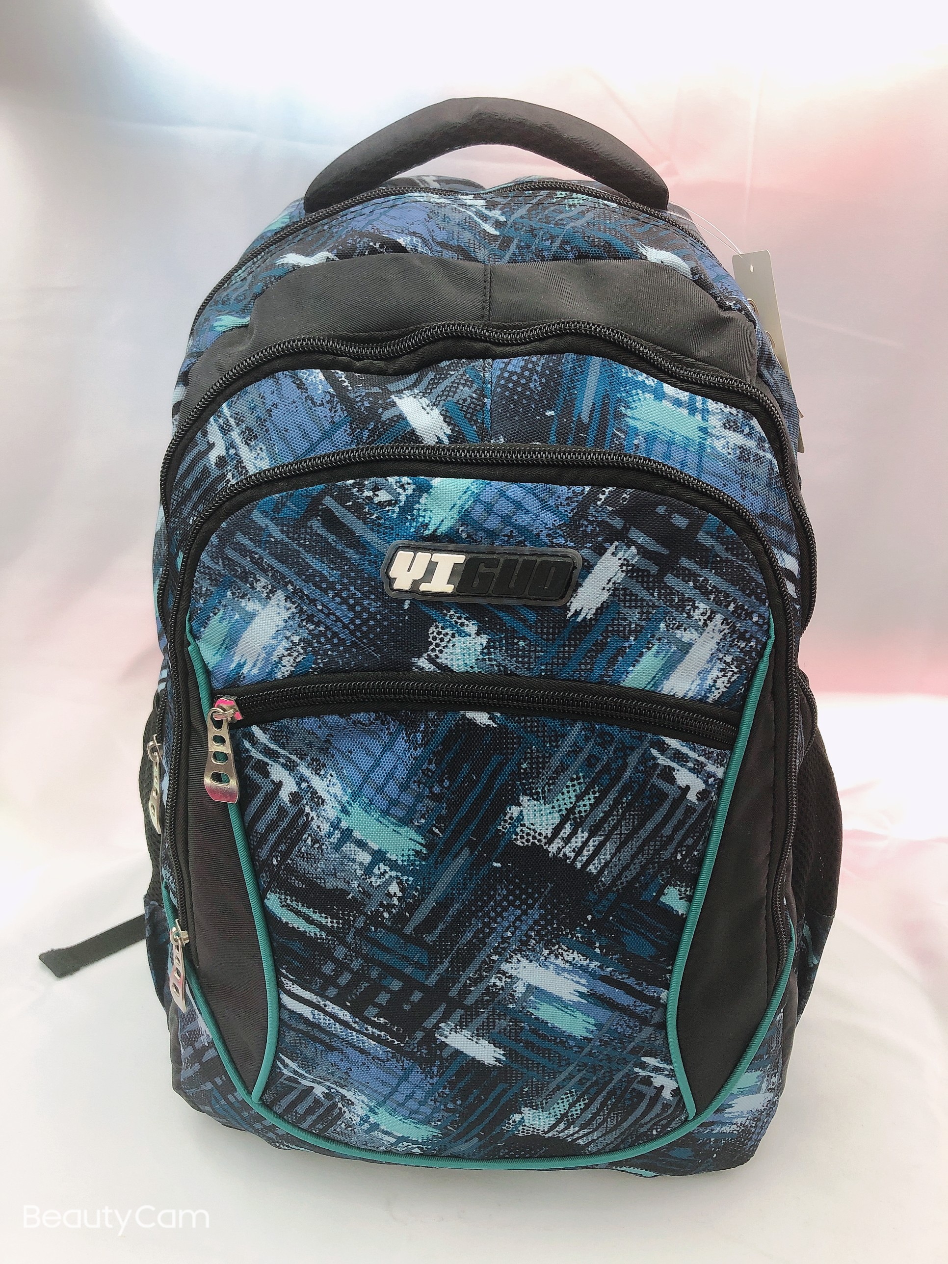 休闲双肩背包书包男女款YG2106详情图3