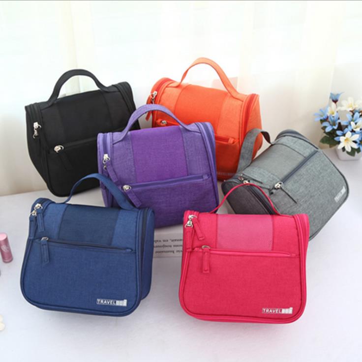 New outdoor toiletry bag Korean version hanging folding storage bag