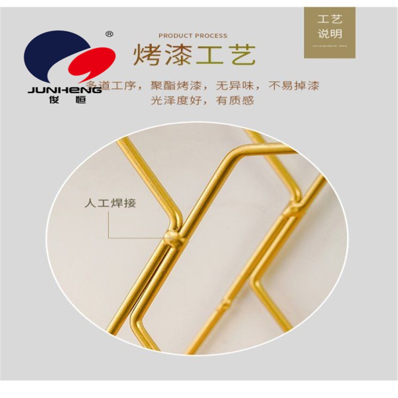 Nordic ironwork wall display rack, a creative living room storage wonder, wall-mounted study decoration rack pic 7