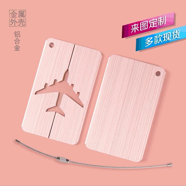 Aluminium alloy luggage tag