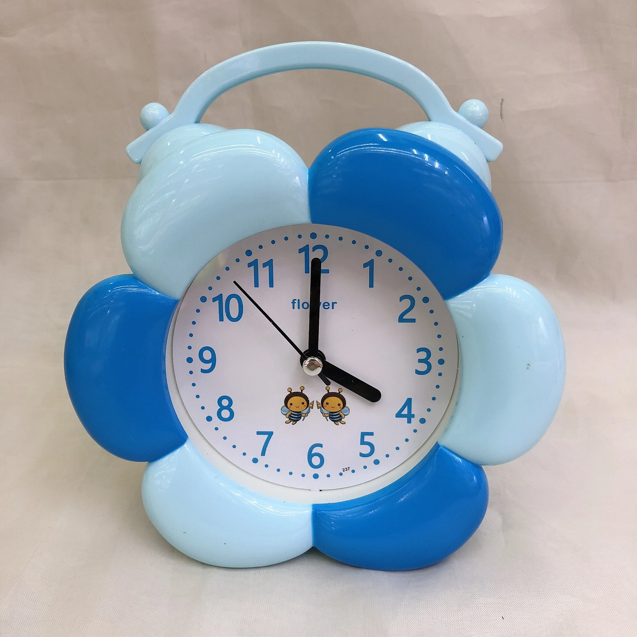 Girasol moda creativa pequeña despertador cabecera despertador estudiante regalo reloj flor forma mesa detail image 5