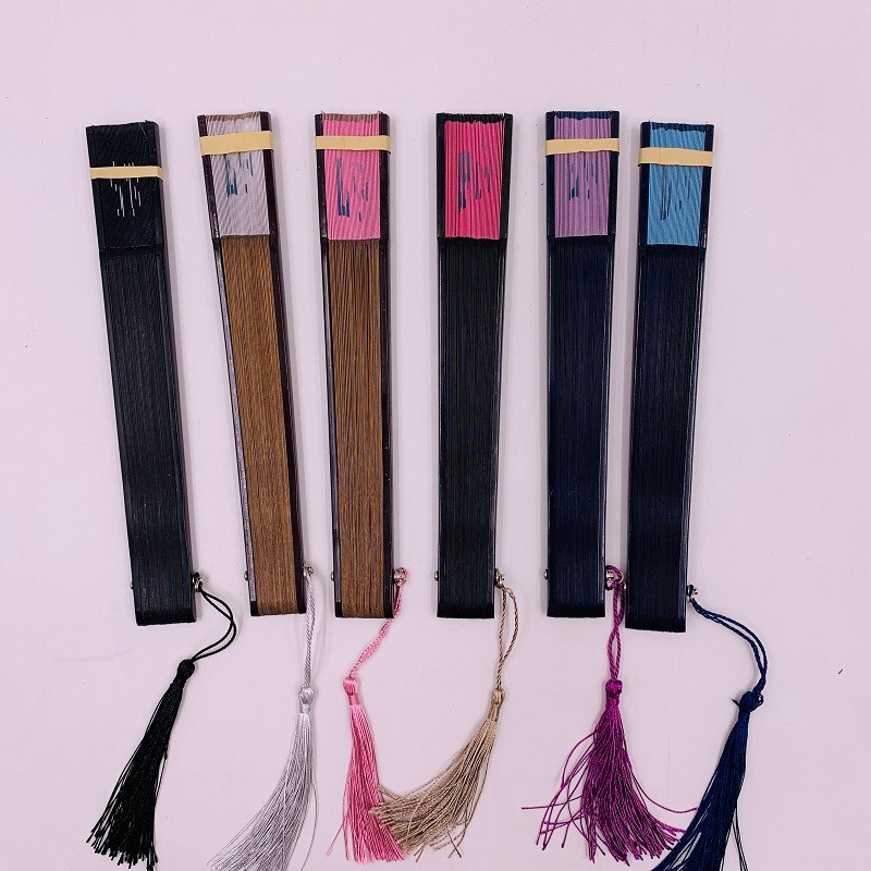 扇子欧美风 竹扇定制折扇网红扇广告扇镂空扇骨烤漆边扇详情图14