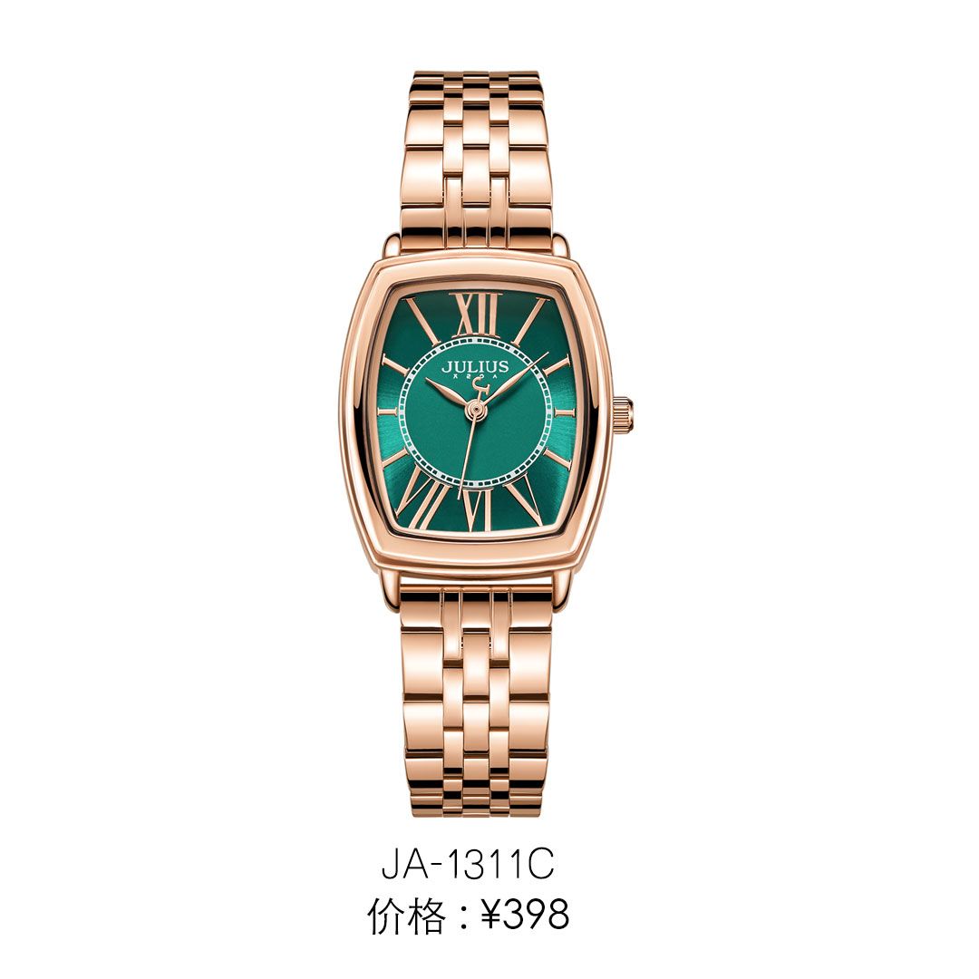 Yiwu Quality Korean version Girls' waterproof and fashionable white-collar Quartz Watch JA-1311 Specification image
