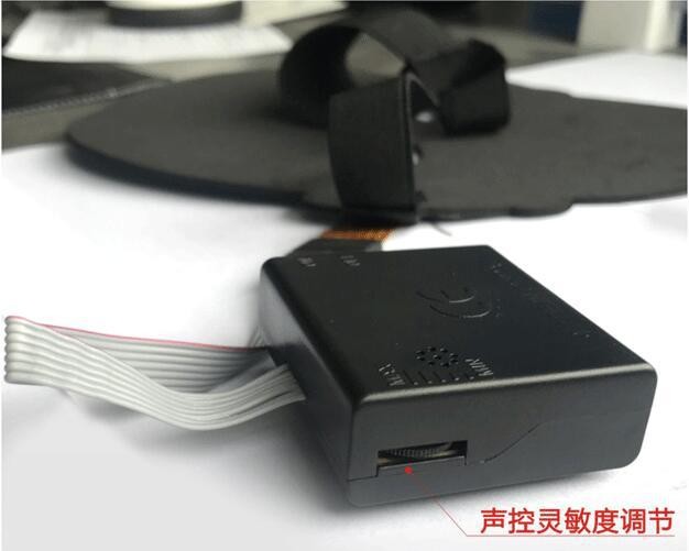 发光面具、发光面罩，抖音同款声控发光面具，LED音乐声控面罩详情图1